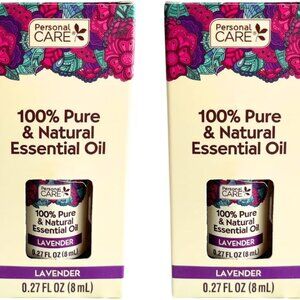 Personal Care Pure Lavender Essential Oil, 0.27 Fl Oz (2 Count)